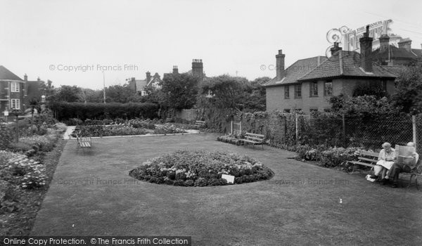 Photo of Cromer, The Gardens, North Lodge Park c.1960
