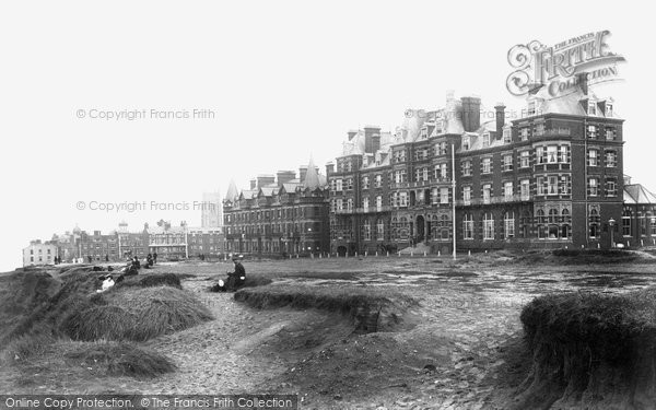Photo of Cromer, The Grand Hotel From The West 1899