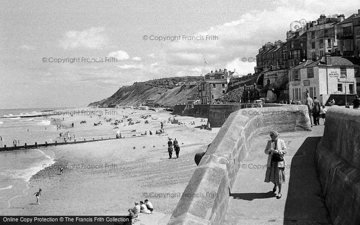 Photo of Cromer, Town And Cliffs c.1956