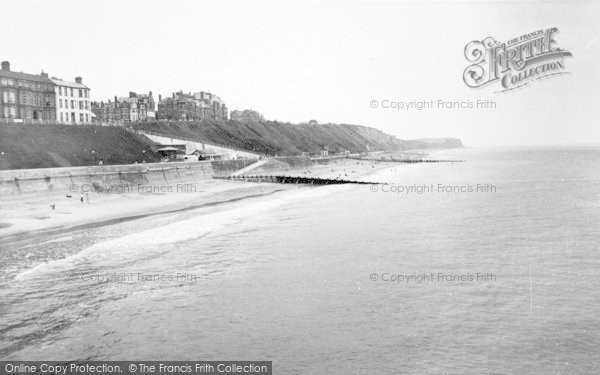Photo of Cromer, West Cliff And Beach c.1960