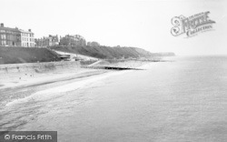West Cliff And Beach c.1960, Cromer