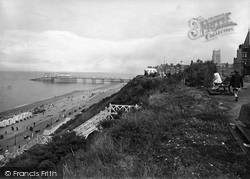 West Cliff And Steps 1925, Cromer