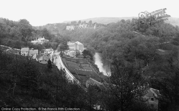 Photo of Cromford, From Harp Edge 1890