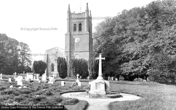 Photo of Crondall, All Saints Church And War Memorial 1930