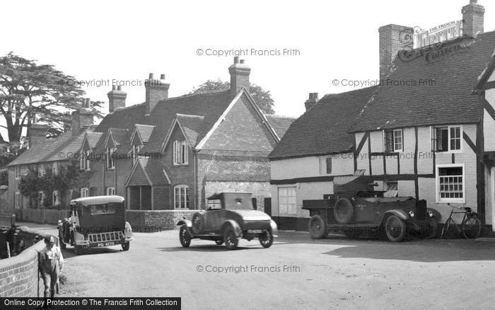 Photo of Crondall, Armoured Car In Village 1930
