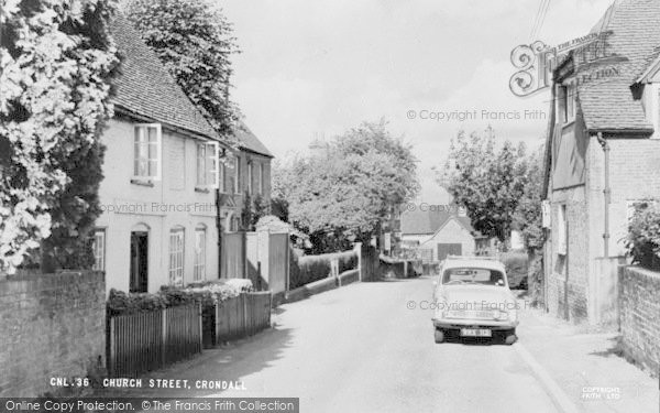 Photo of Crondall, Church Street c.1960