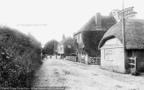 Photo of Crondall, The Village 1906