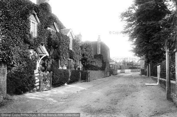 Photo of Crondall, The Village 1906