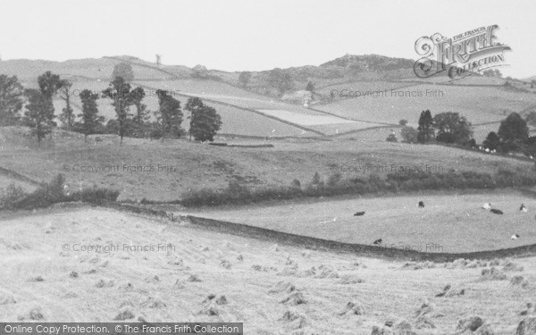 Photo of Crook, Church And Crosthwaite Lane c.1955