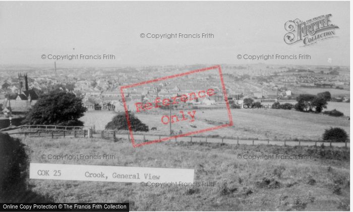 Photo of Crook, General View c.1960