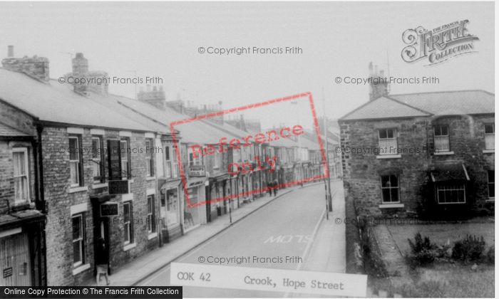 Photo of Crook, Hope Street c.1965