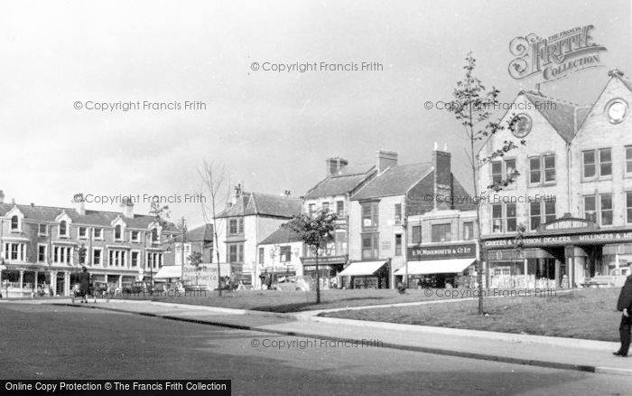 Photo of Crook, Market Square c.1955