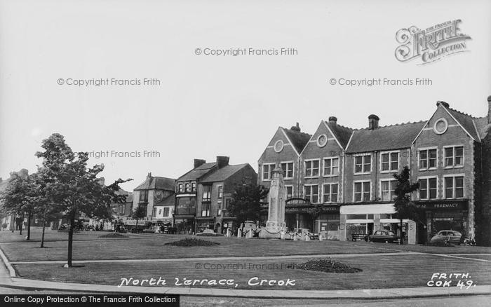 Photo of Crook, North Terrace c.1965
