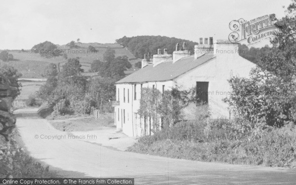 Photo of Crook, Post Office And Sun Inn c.1955