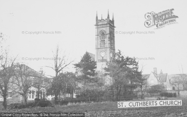 Photo of Crook, St Cuthbert's Church c.1965