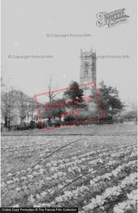 Photo of Crook, St Cuthbert's Church c.1965