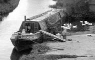 A Barge On The Oxford Canal c.1960, Cropredy