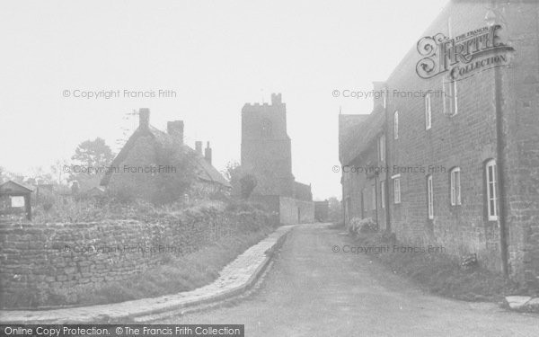 Photo of Cropredy, Church Lane c.1955