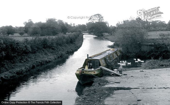 Photo of Cropredy, The Oxford Canal c.1960