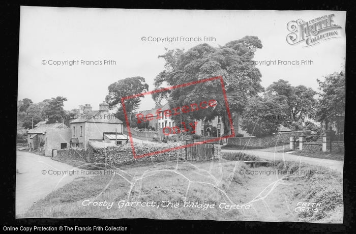 Photo of Crosby Garrett, Village Centre c.1955