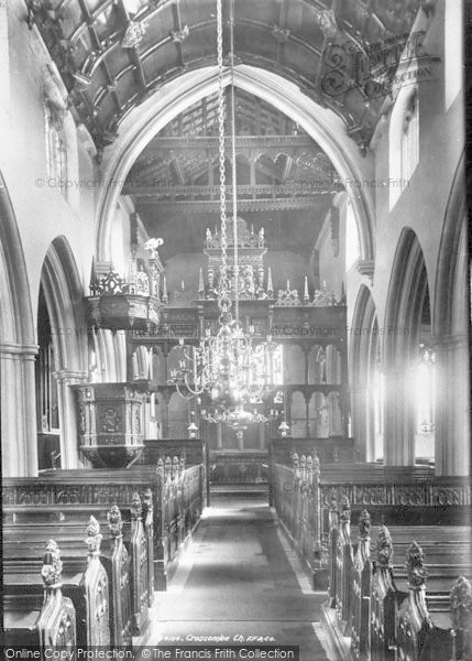 Photo of Croscombe, Church Interior 1899