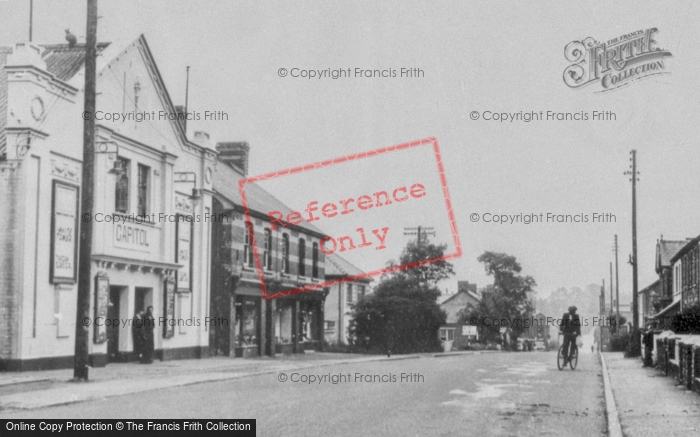 Photo of Cross Hands, Llanelly Road c.1955