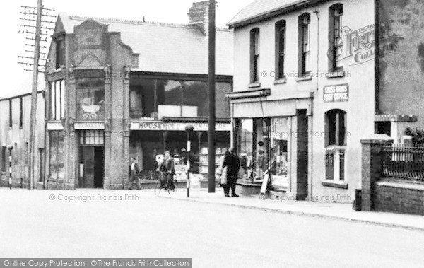 Photo of Cross Hands, Shop And Post Office 1957