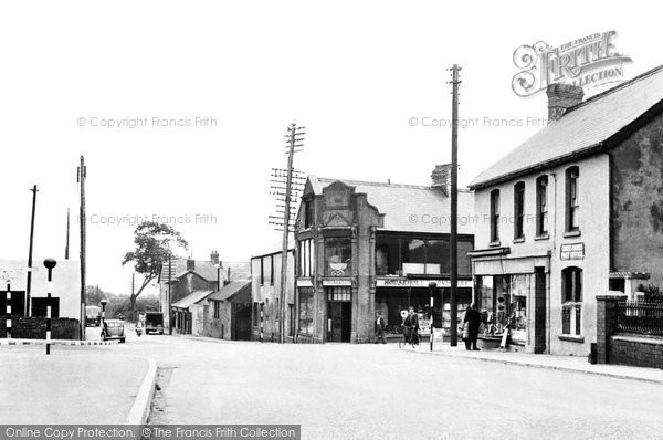 Photo of Cross Hands, The Square And Post Office 1957
