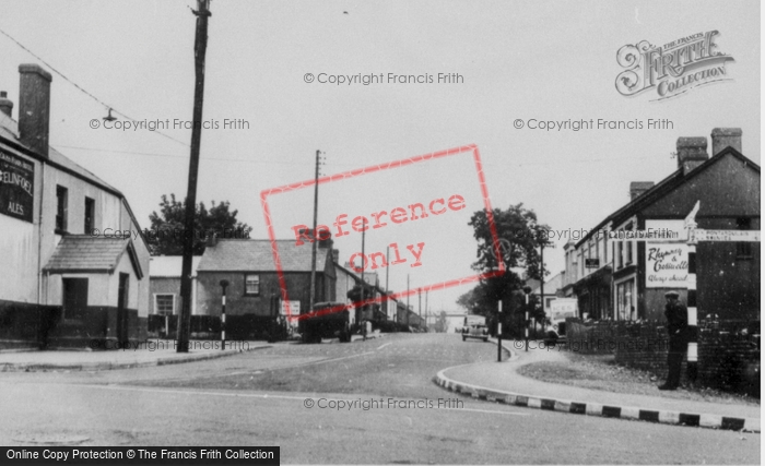 Photo of Cross Hands, The Square c.1955