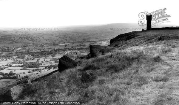 Photo of Cross Hills, And Sutton In Craven From Ethel Tower c.1960