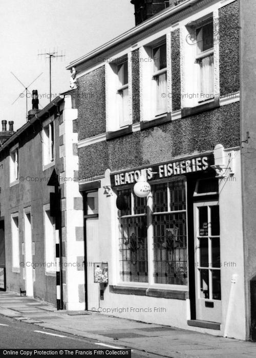 Photo of Cross Hills, Park Road, Fish Shop c.1965