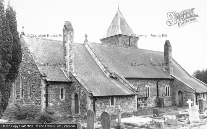 Photo of Crossgates, Llanbadarn Fawr Parish Church c.1960