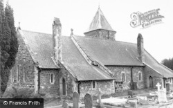 Llanbadarn Fawr Parish Church c.1960, Crossgates