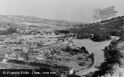 General View Showing Park c.1960, Crosskeys