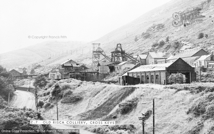 Photo of Crosskeys, Old Risca Colliery c.1960