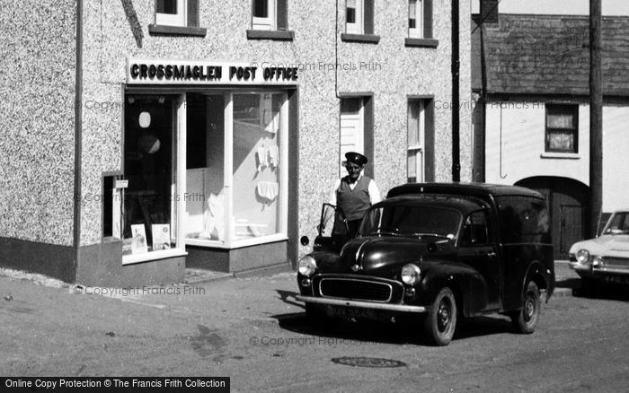 Photo of Crossmaglen, Post Office And Postman c.1965