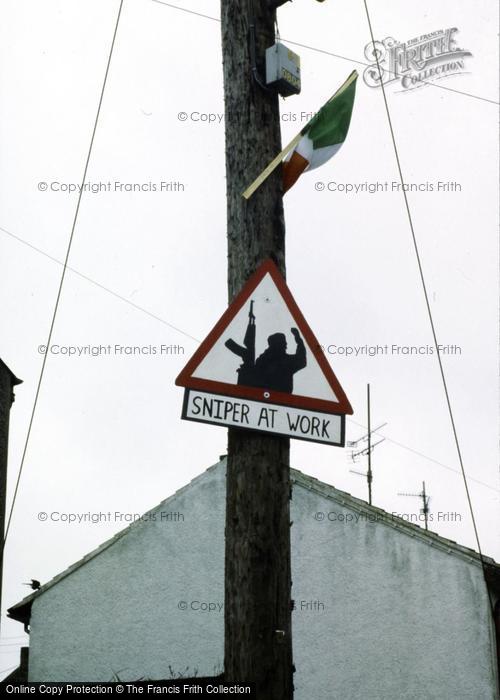 Photo of Crossmaglen, Street Sign 1995