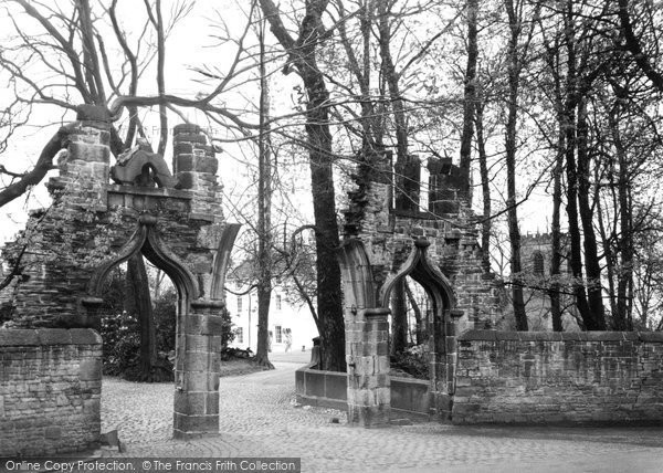 Photo of Croston, The Rectory Ruins c.1950