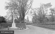 The War Memorial c.1950, Croston