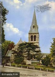 Christ Church, Crouch End Hill c.1965, Crouch End