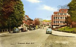 Crouch End Hill c.1965, Crouch End