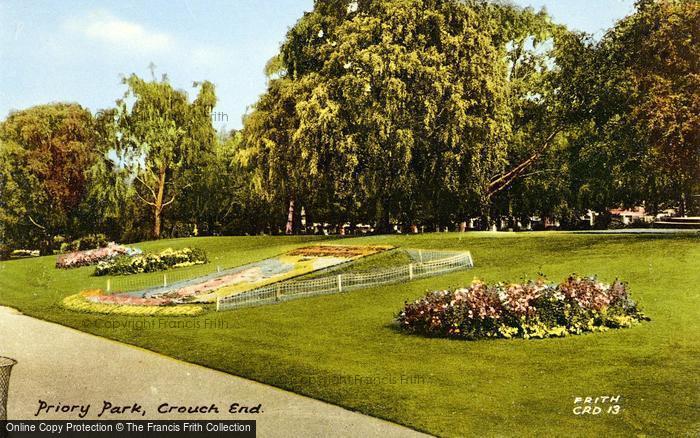 Photo of Crouch End, Priory Park c.1965