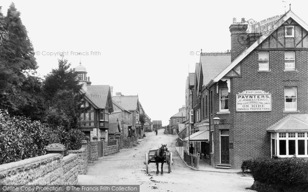 Photo of Crowborough, Cross, High Street 1900