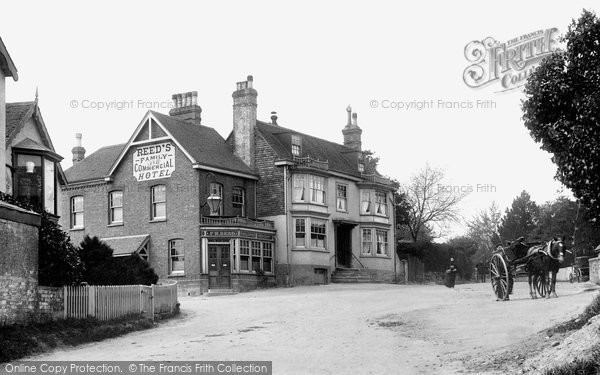 Photo of Crowborough, Red Cross Hotel, Beacon Road 1900