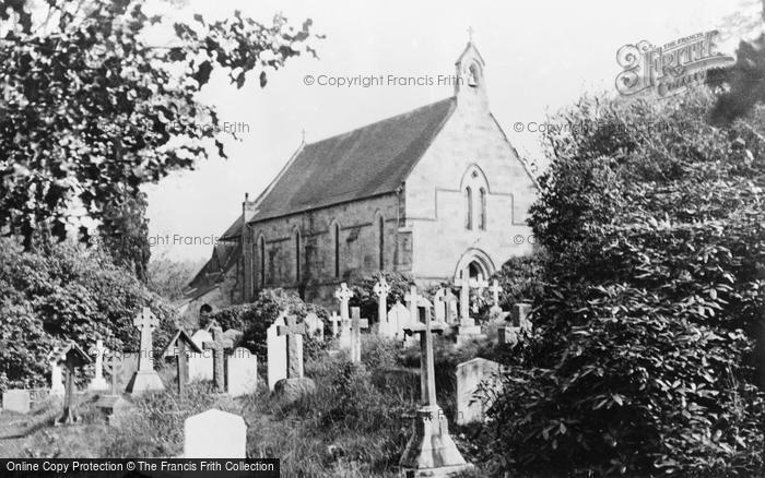 Photo of Crowborough, St John The Evangelist's Church c.1960