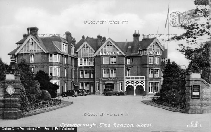 Photo of Crowborough, The Beacon Hotel c.1950