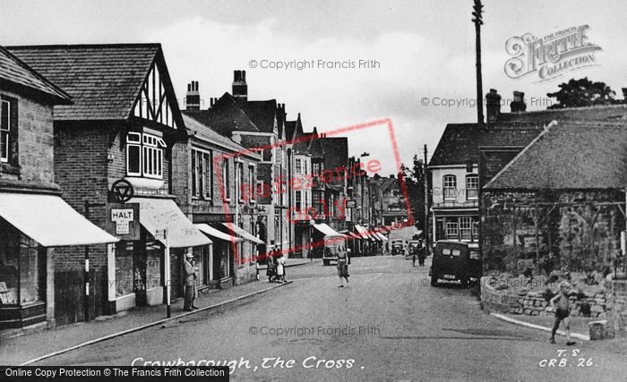 Photo of Crowborough, The Cross c.1955