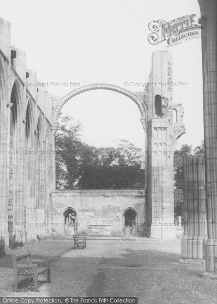 Photo of Crowland, The Abbey, Arch c.1965