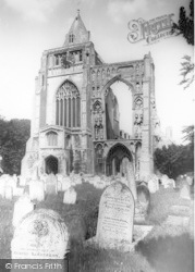 The Abbey c.1965, Crowland