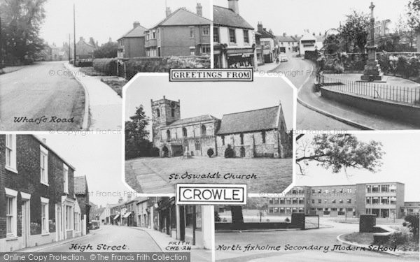 Photo of Crowle, Composite c.1960